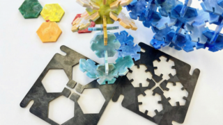 スチール製プレート金型(ヘキサmini・パズル)Plate Mold