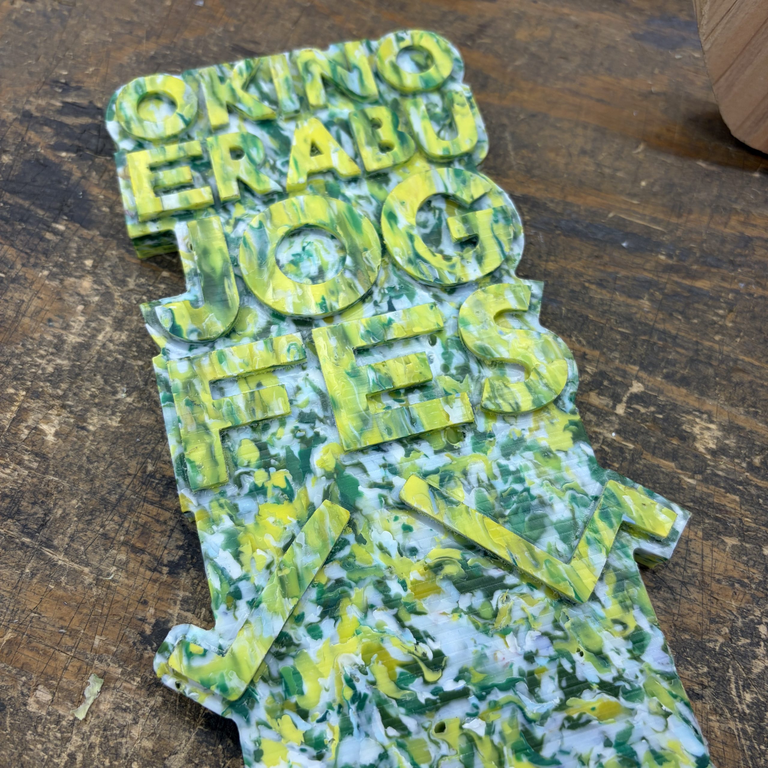 JOGFES2026トロフィー_ボディ部の最終仕上げ完了