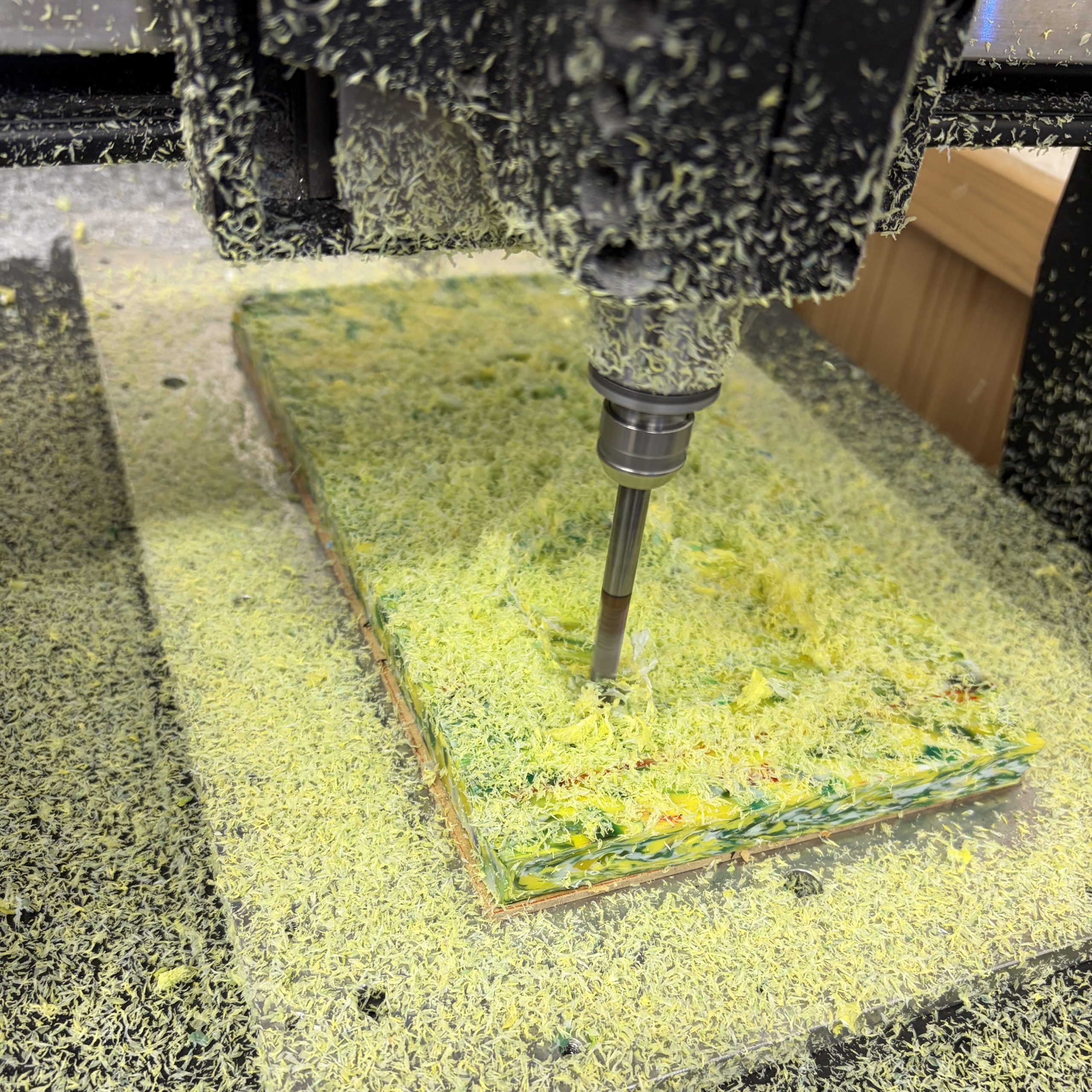 JOGFES2026トロフィー_ボディ部の切削